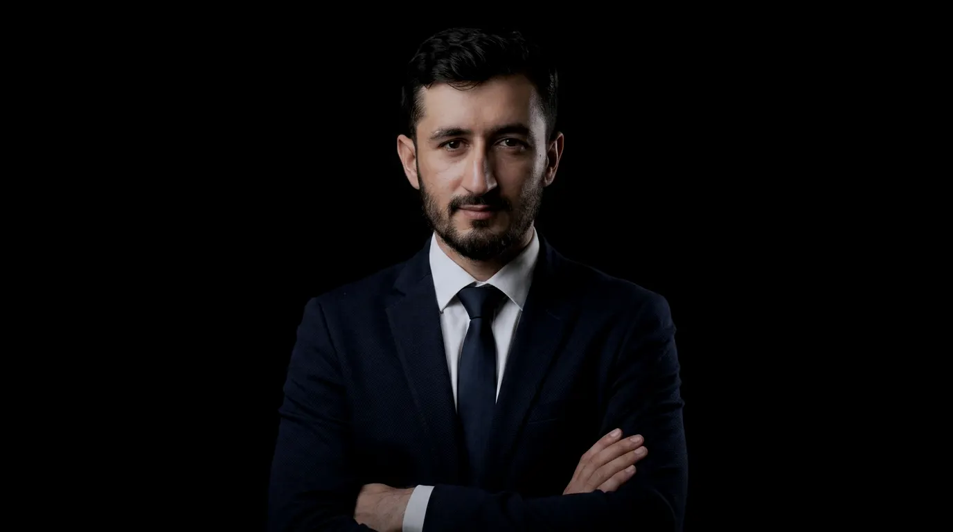 Professional portrait of Ijaz Khan, senior full stack developer