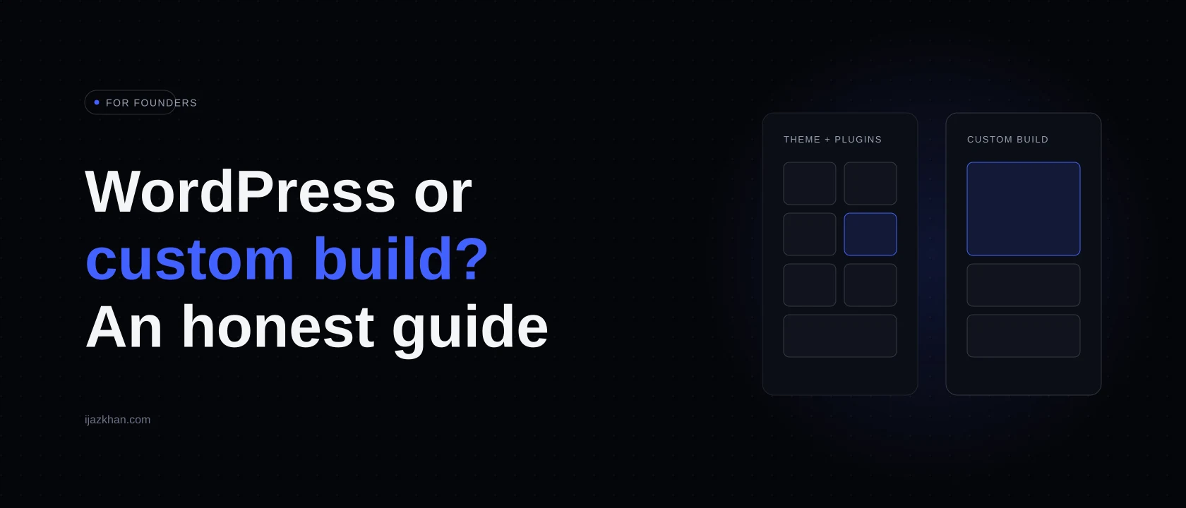 WordPress or Custom Development: Which Is Right for Your Business?